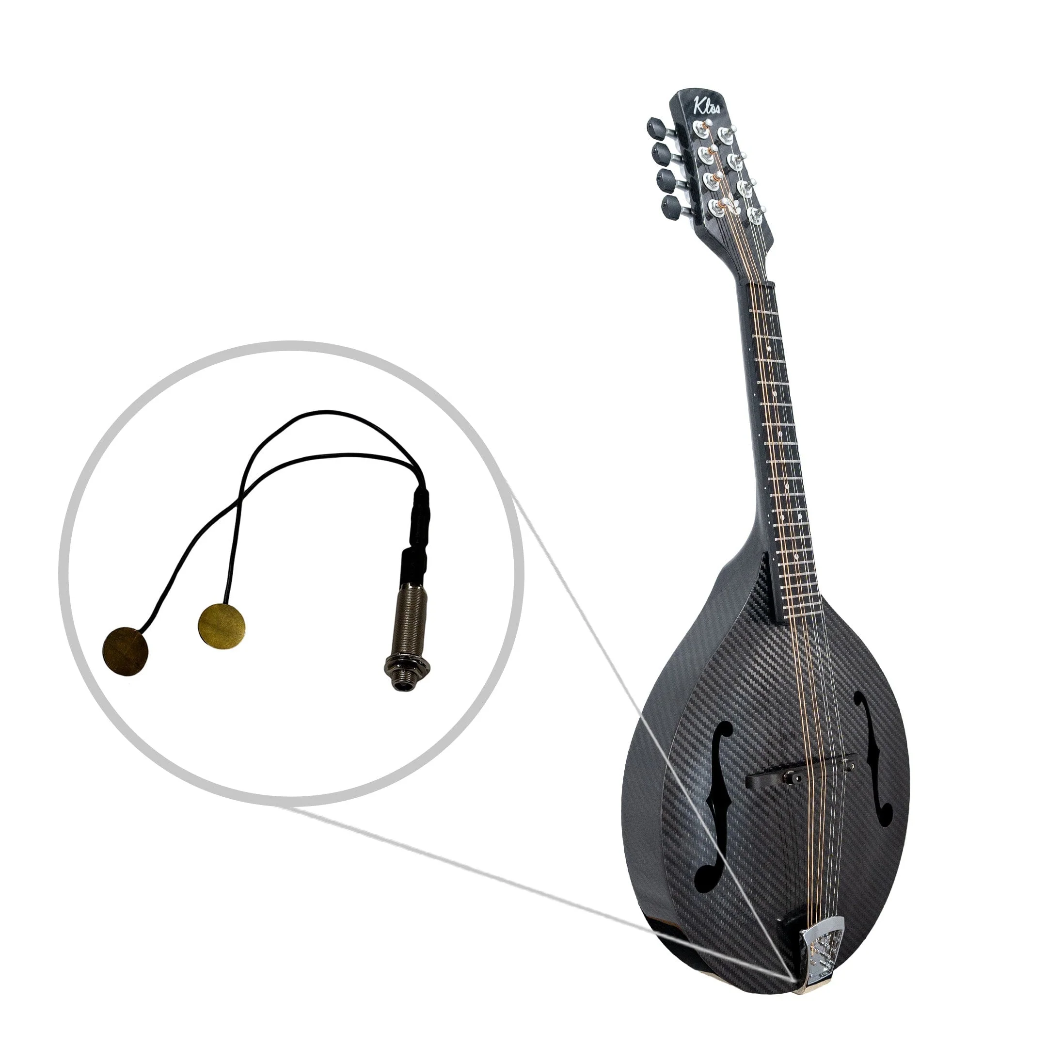 KLŌS Carbon Fiber Mandolin - A-Style - Image 24