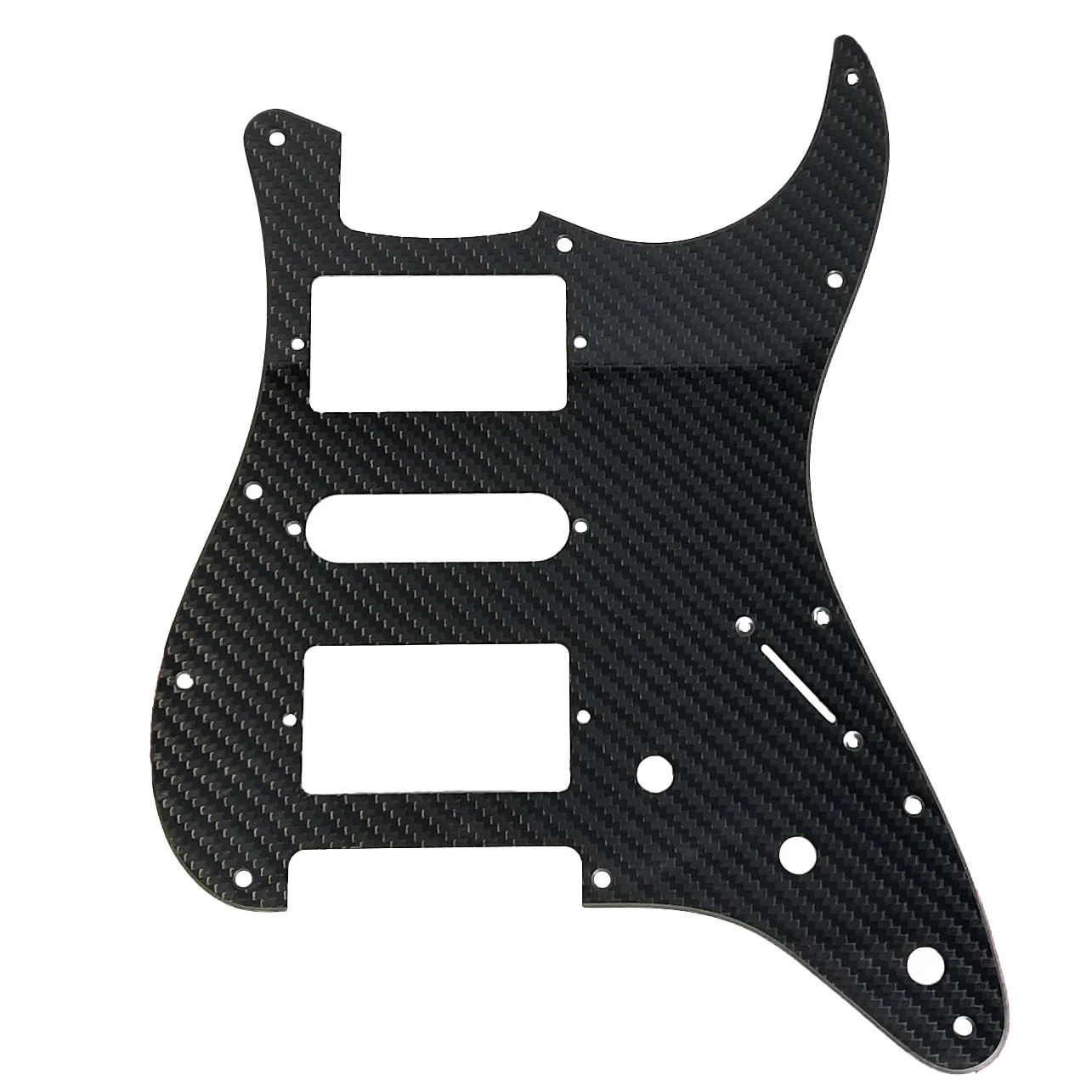 F-Series Carbon Fiber Pickguard (Strat/Jazz - HSH)