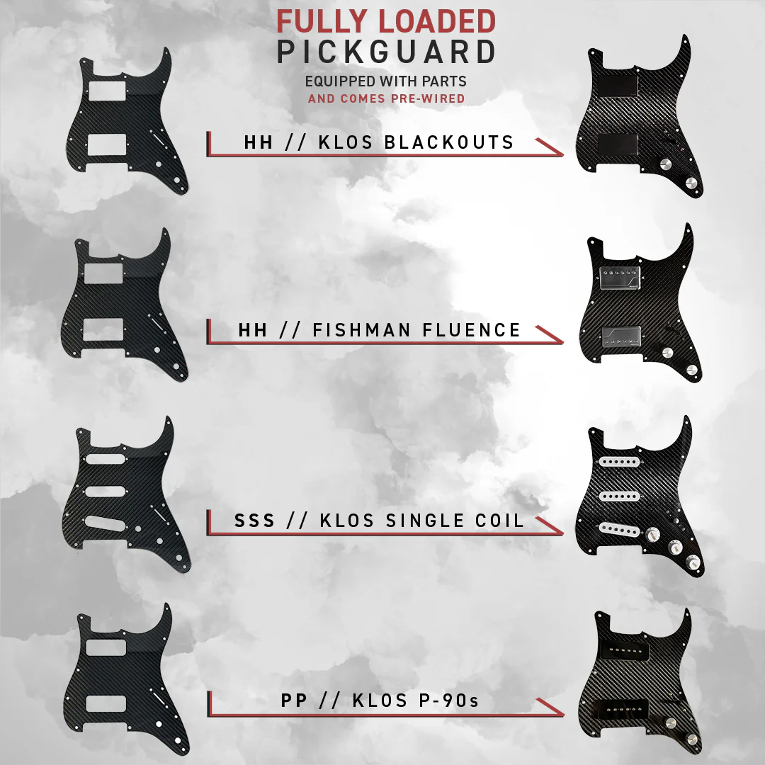Carbon Fiber Pick Guards for Fender® Guitars - Image 3