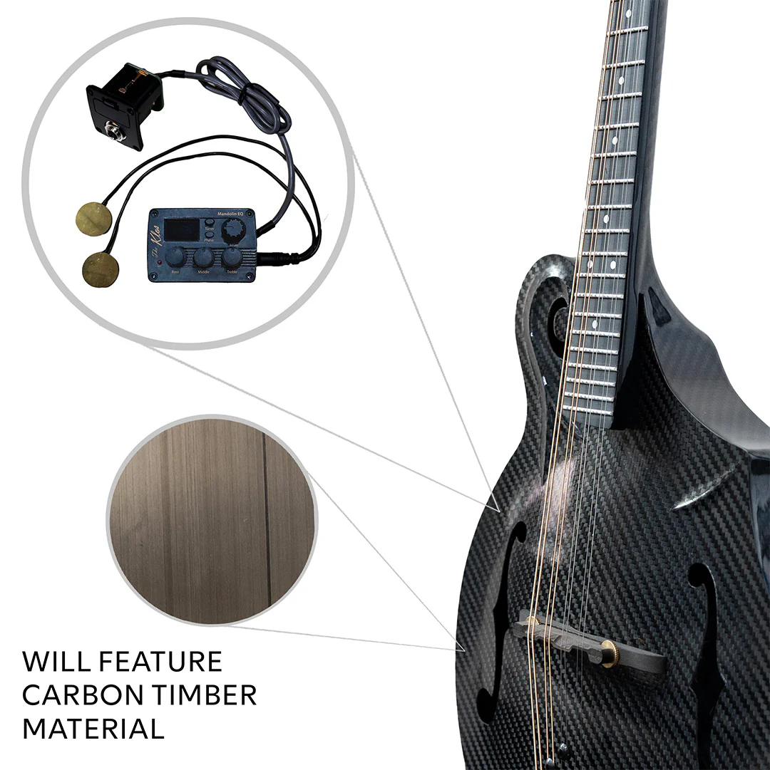 Carbon Fiber F-Style Mandolin - Image 22