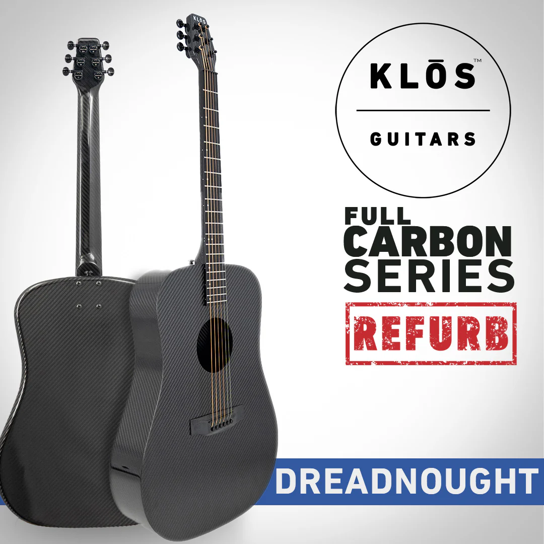 Full Carbon Dreadnought Guitar (Refurbished)
