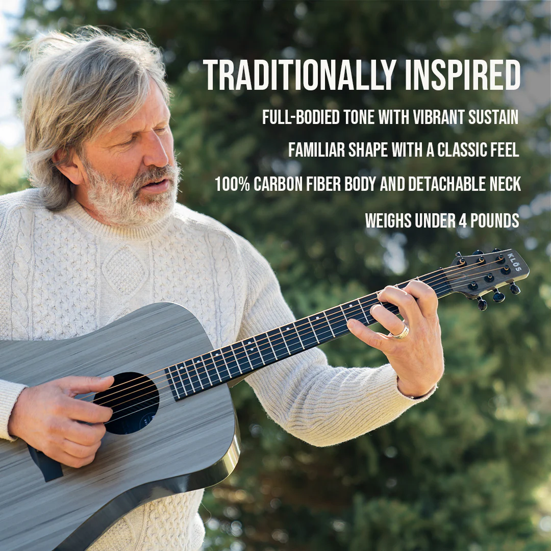 Full Carbon Dreadnought Guitar - Image 25