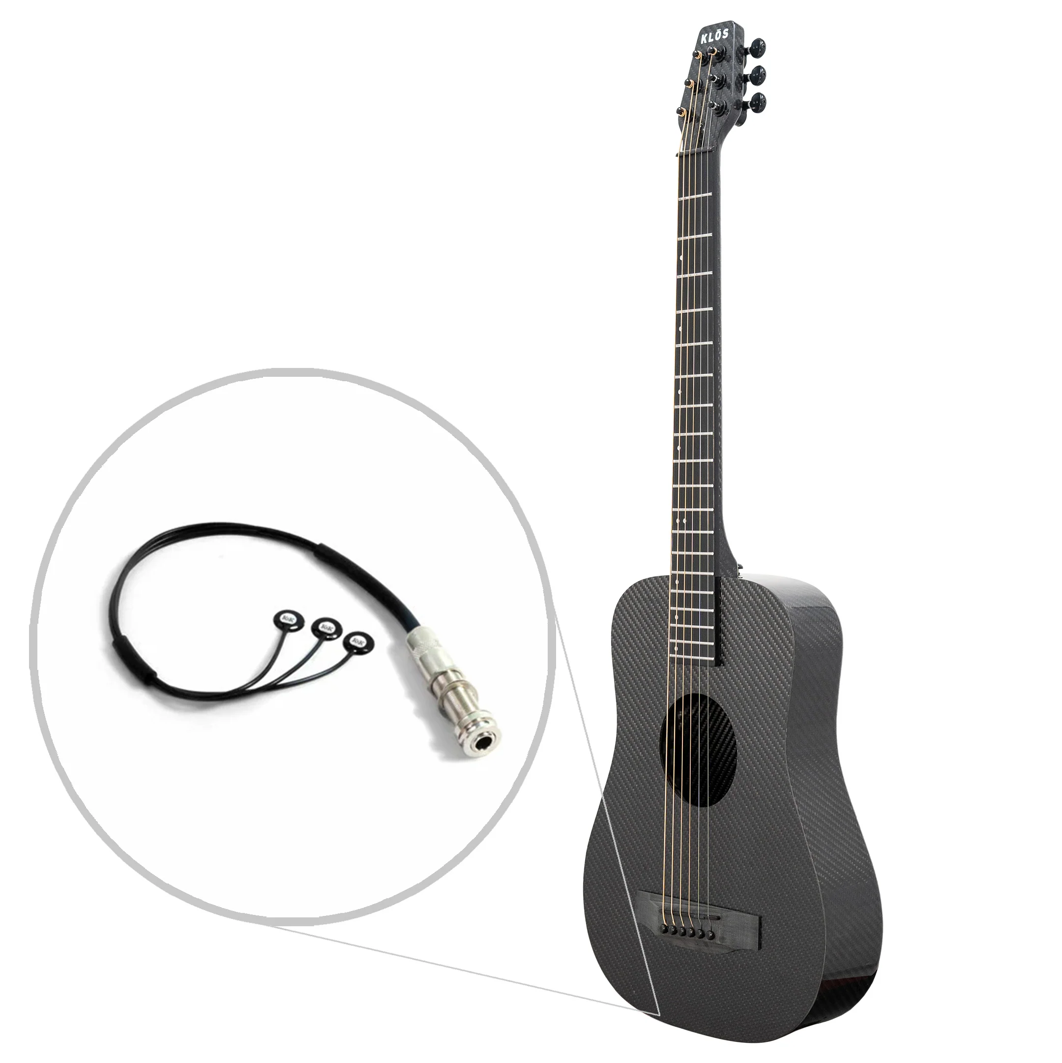 Full Carbon Travel Guitar - Image 7