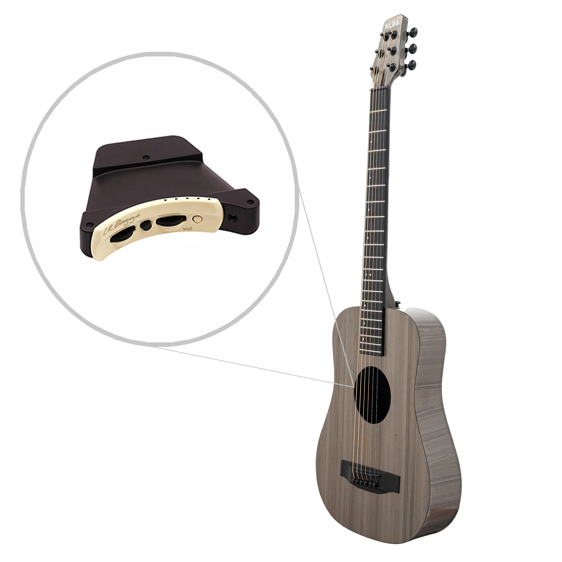 Full Carbon Travel Guitar - Image 9