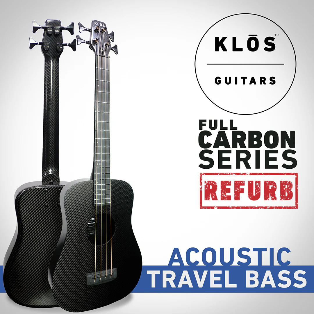 Full Carbon Acoustic Travel Bass (Refurbished)