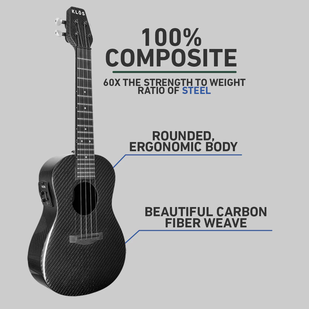 Full Carbon Concert Ukulele (Refurbished) - Image 3