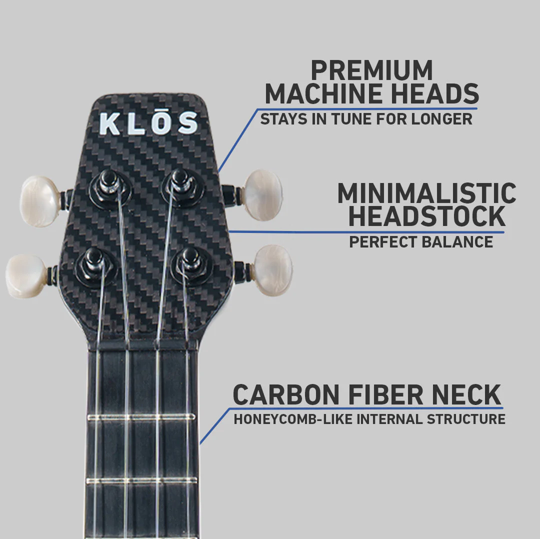 Full Carbon Concert Ukulele (Refurbished) - Image 5