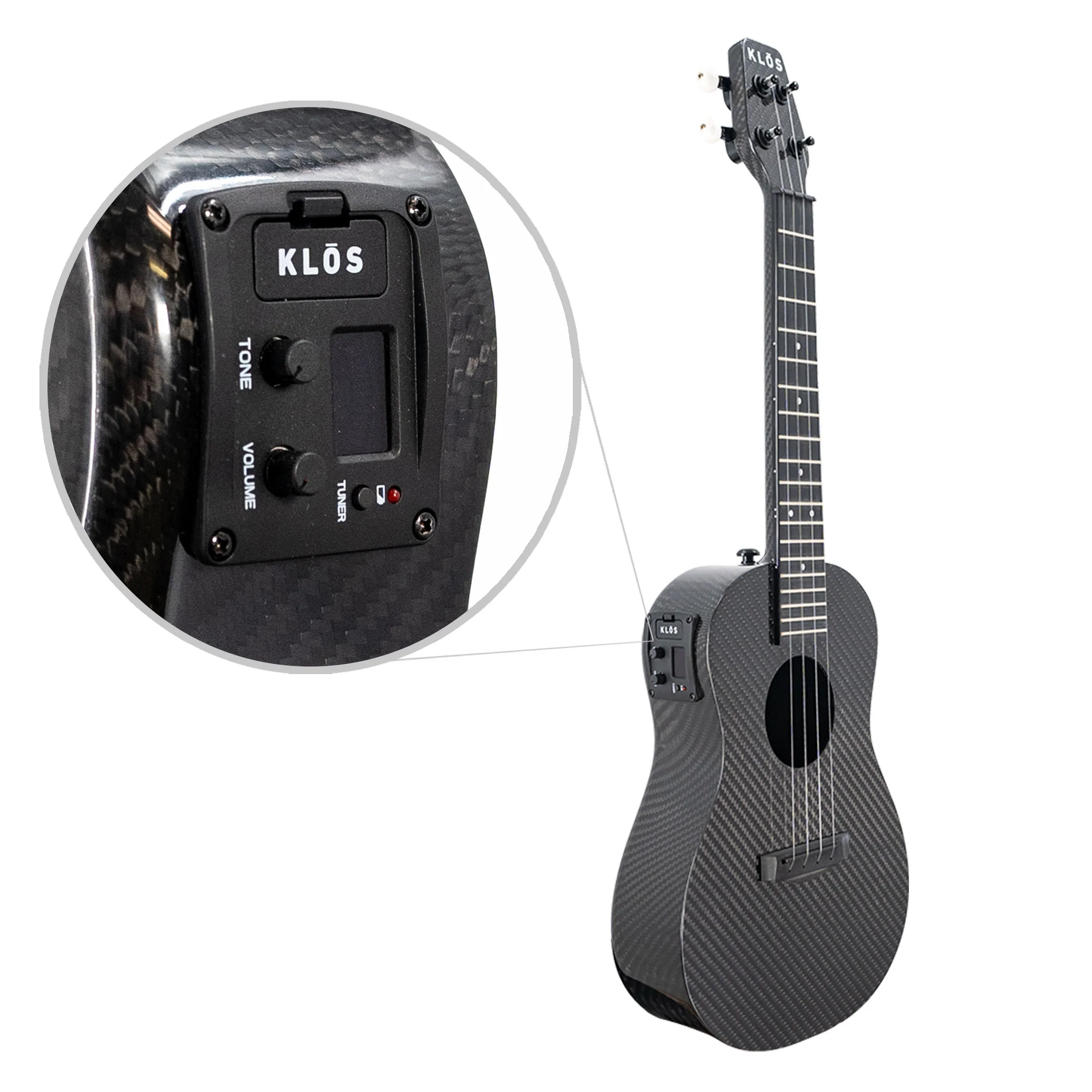 Full Carbon Concert Ukulele - Image 20