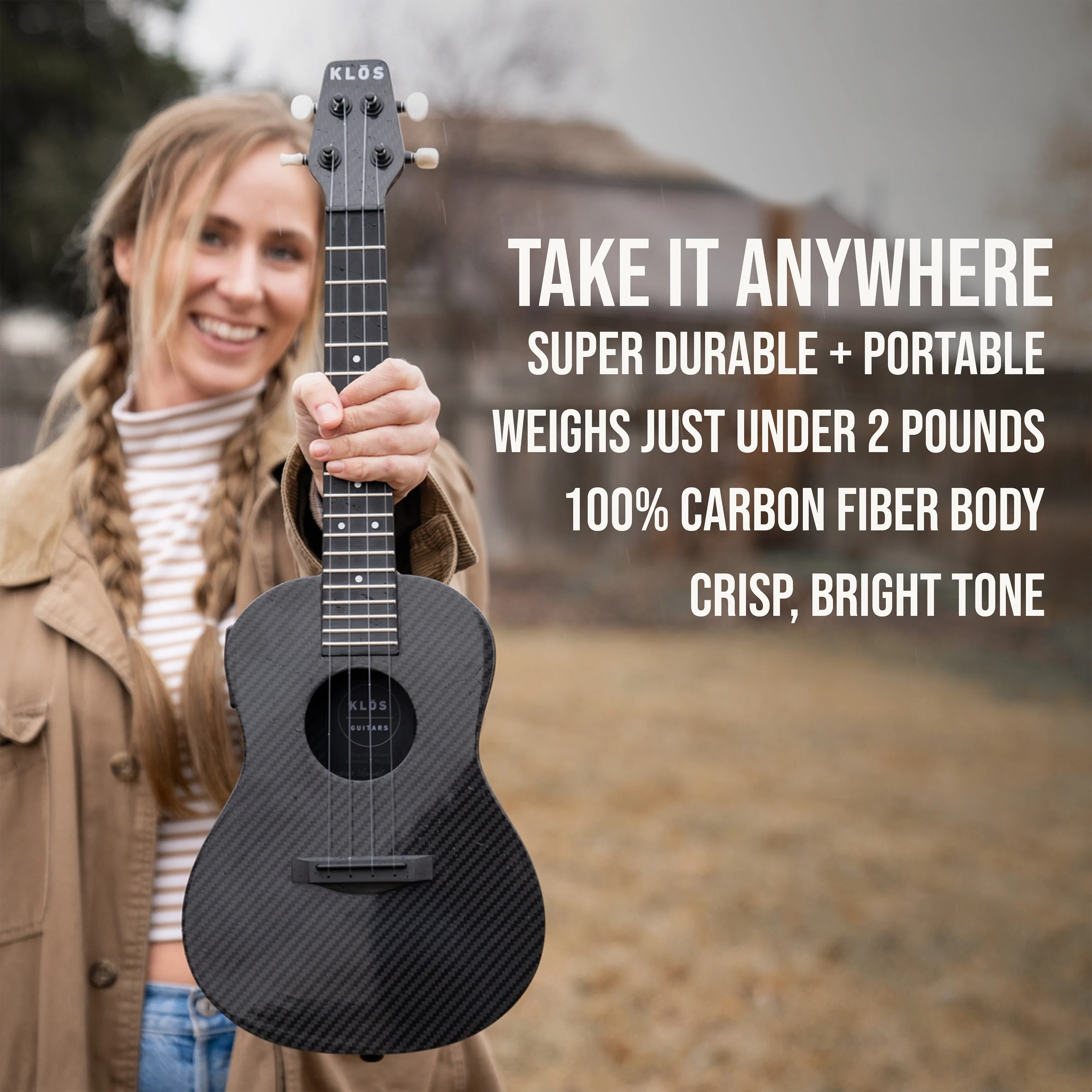 Full Carbon Concert Ukulele - Image 9